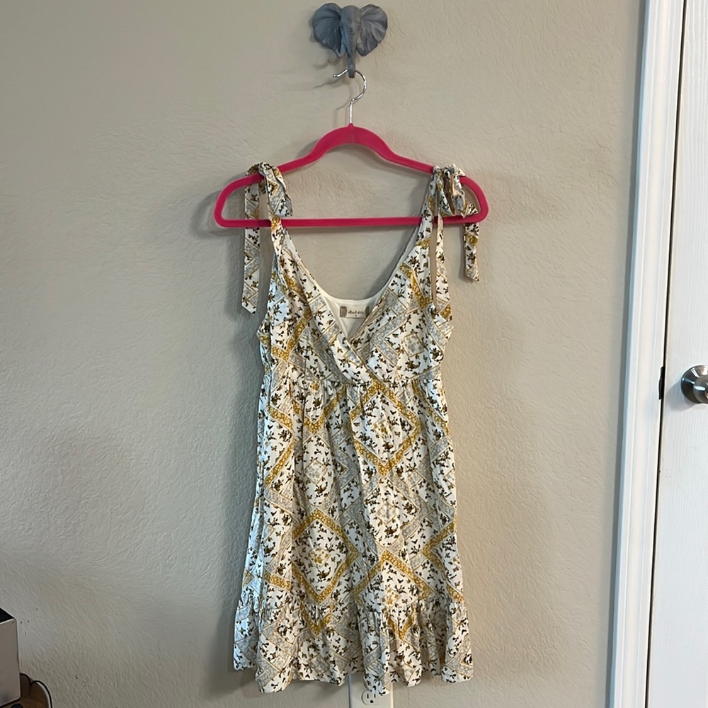 Altar’d State Tristan Dress babydoll dress Size small southern chic print